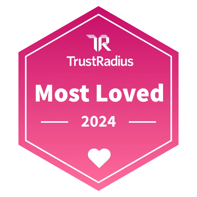 Trust Radius Most Loved Award Badge